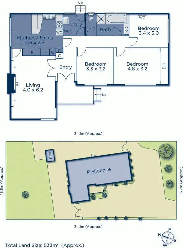 Floorplan of Homely house listing, 37 Bruce Street, Mitcham VIC 3132