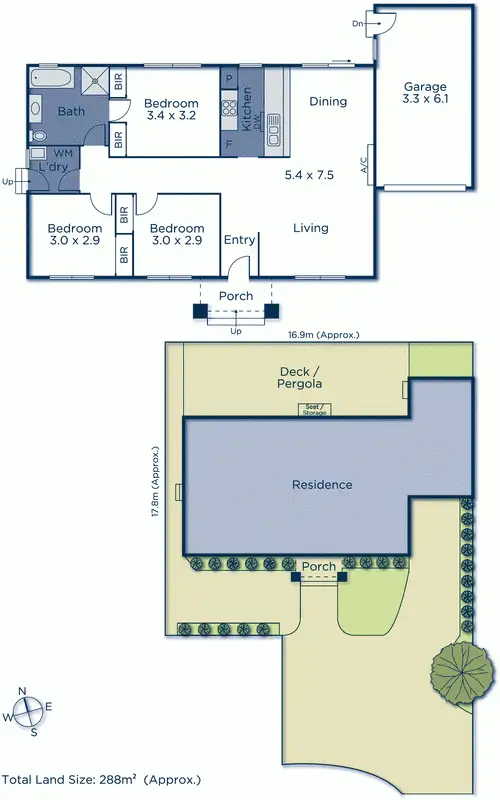 Floorplan of Homely unit listing, 2/113 Springfield Road, Blackburn North VIC 3130