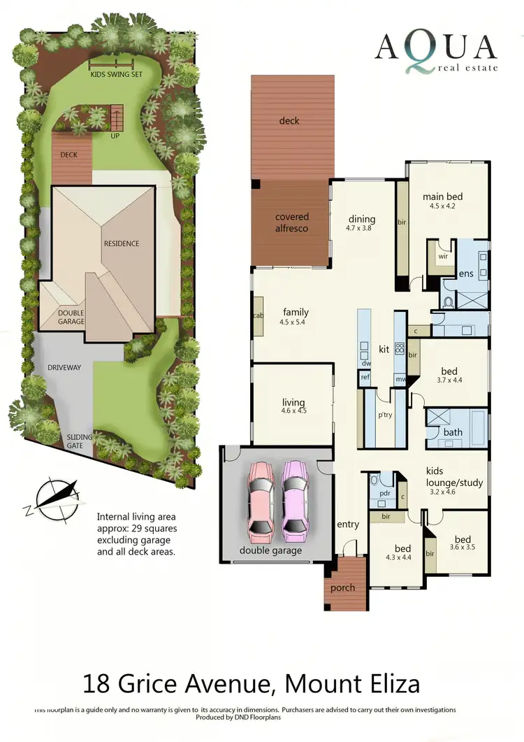 Floorplan of Homely house listing, 18 Grice Avenue, Mount Eliza VIC 3930