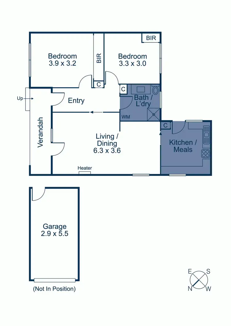 Floorplan of Homely apartment listing, 1/1 Bellett Street, Camberwell VIC 3124