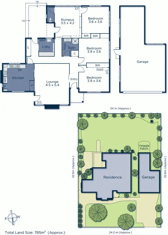 Floorplan of Homely house listing, 4 Tara Avenue, Blackburn VIC 3130
