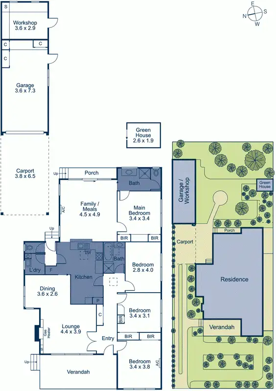 Floorplan of Homely house listing, 25 Boyle Street, Forest Hill VIC 3131