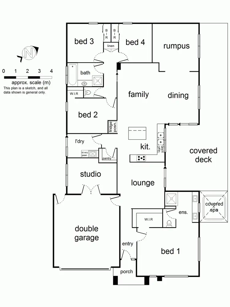 Floorplan of Homely house listing, Address available on request