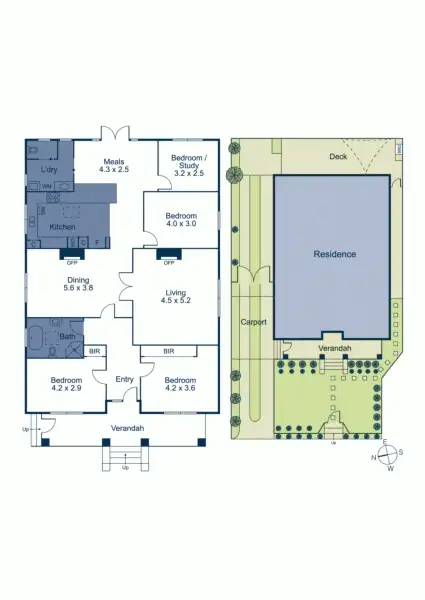 Floorplan of Homely house listing, 1/434 Middleborough Road, Blackburn VIC 3130