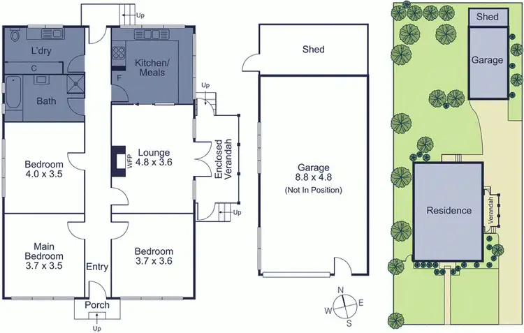 Floorplan of Homely house listing, 17 Inga Street, Burwood East VIC 3151