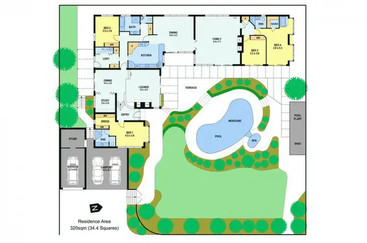 Floorplan of Homely house listing, 19 Waratah Drive, Warragul VIC 3820