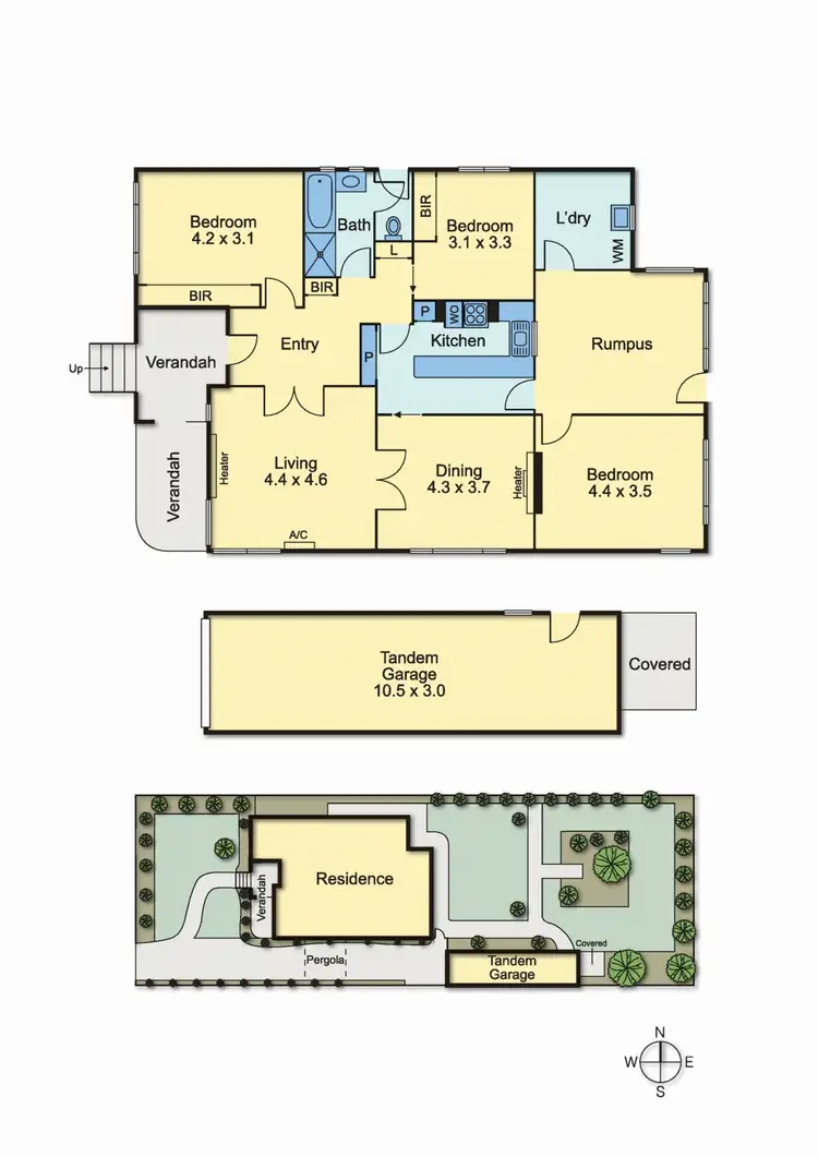 Floorplan of Homely house listing, 3 Outlook Drive, Camberwell VIC 3124