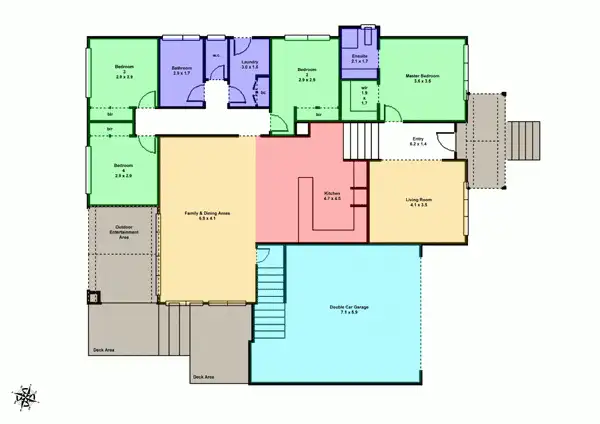 Floorplan of Homely house listing, 11 Cavanagh Court, Ballarat East VIC 3350
