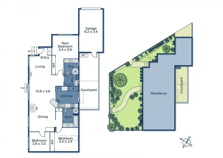 Floorplan of Homely unit listing, 14 Belford Avenue, Kew East VIC 3102