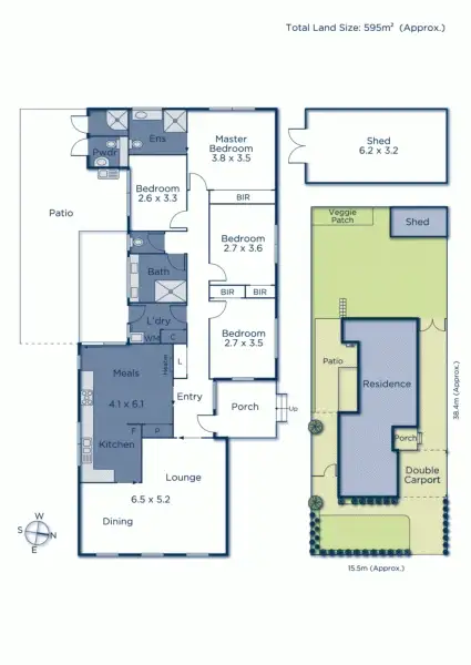 Floorplan of Homely house listing, 50 Tirana Street, Mitcham VIC 3132