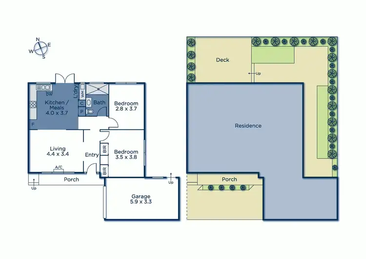 Floorplan of Homely unit listing, 3/4 Wells Street, Surrey Hills VIC 3127