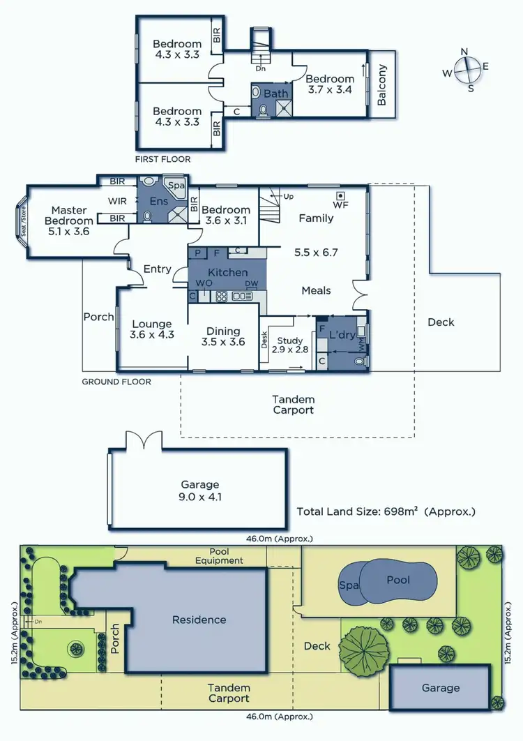 Floorplan of Homely house listing, 31 Elder Street, Blackburn VIC 3130