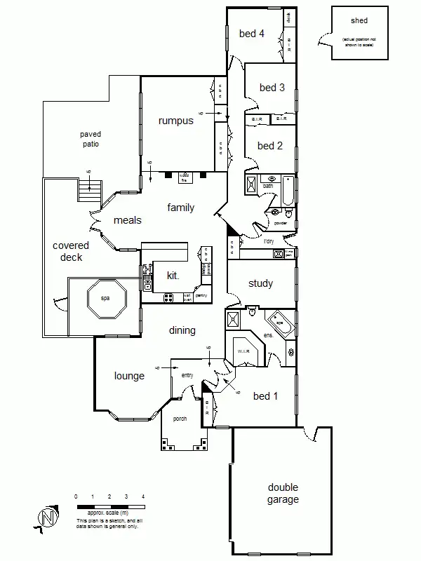 Floorplan of Homely house listing, Address available on request