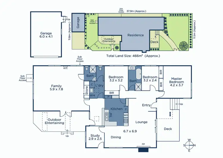 Floorplan of Homely house listing, 1/4 Price Street, Mitcham VIC 3132