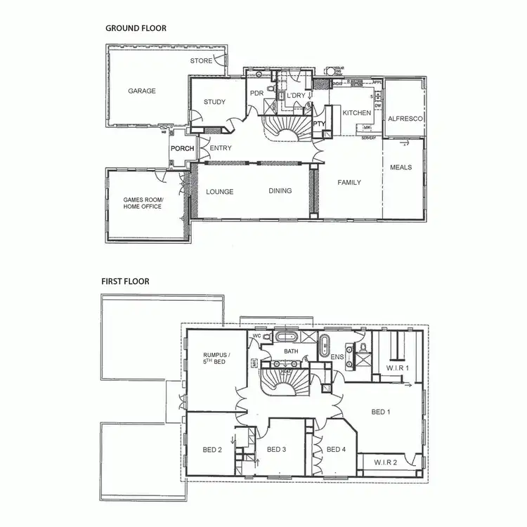 Floorplan of Homely house listing, 24 Curraweena Road, Caulfield South VIC 3162