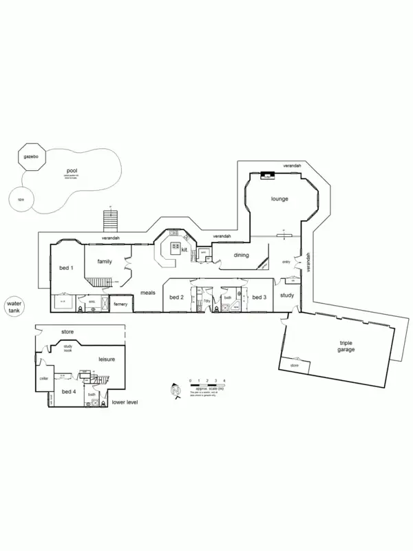 Floorplan of Homely house listing, Address available on request
