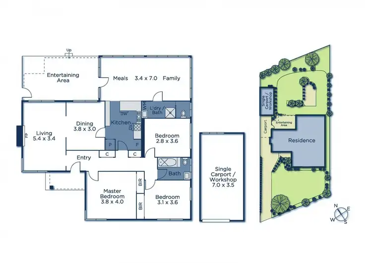 Floorplan of Homely house listing, 5 Barbara Street, Mont Albert North VIC 3129