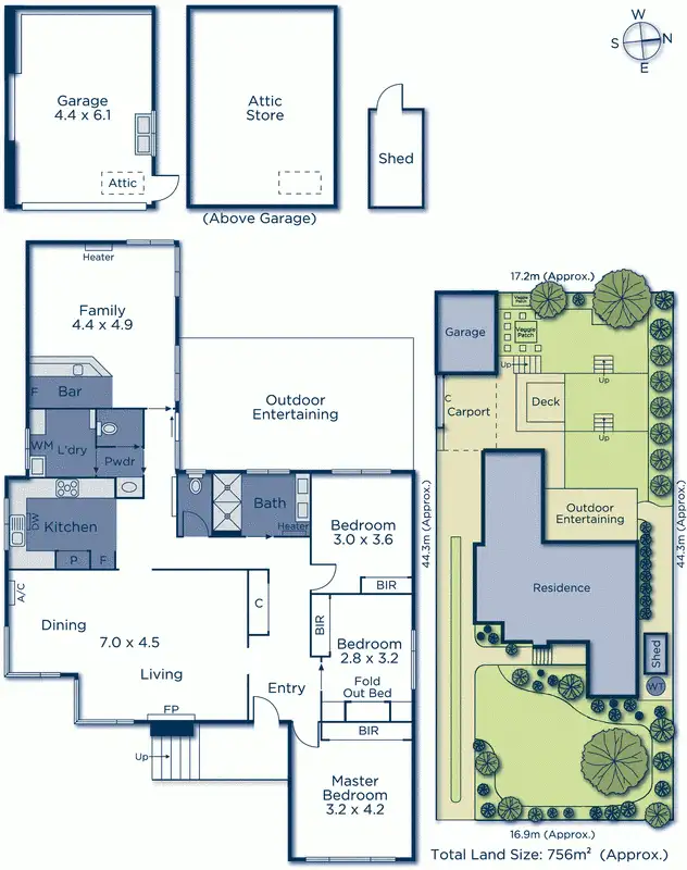 Floorplan of Homely house listing, 15 Morton Road, Burwood VIC 3125