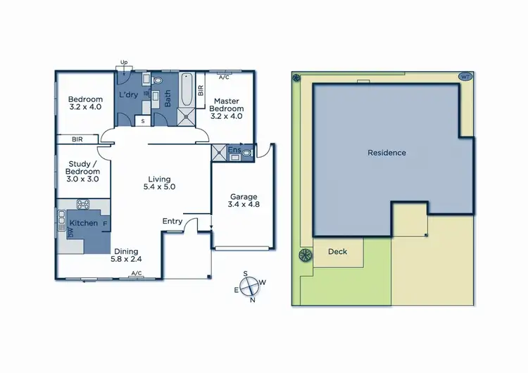 Floorplan of Homely unit listing, 2/235 Springvale Road, Nunawading VIC 3131