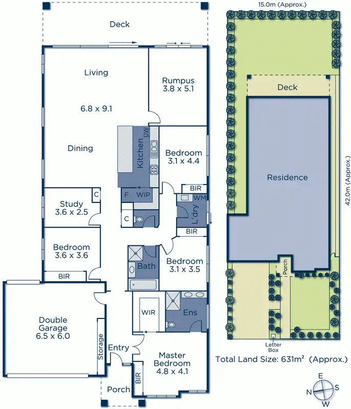 Floorplan of Homely house listing, 95 Koonung Road, Blackburn North VIC 3130