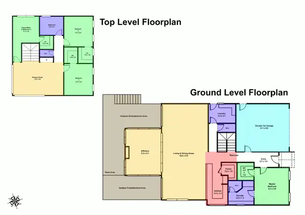 Floorplan of Homely house listing, 4 Kinloch Court, Nerrina VIC 3350