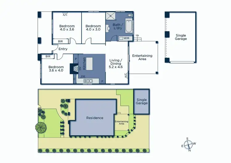 Floorplan of Homely house listing, 1/15 Hill Street, Box Hill South VIC 3128