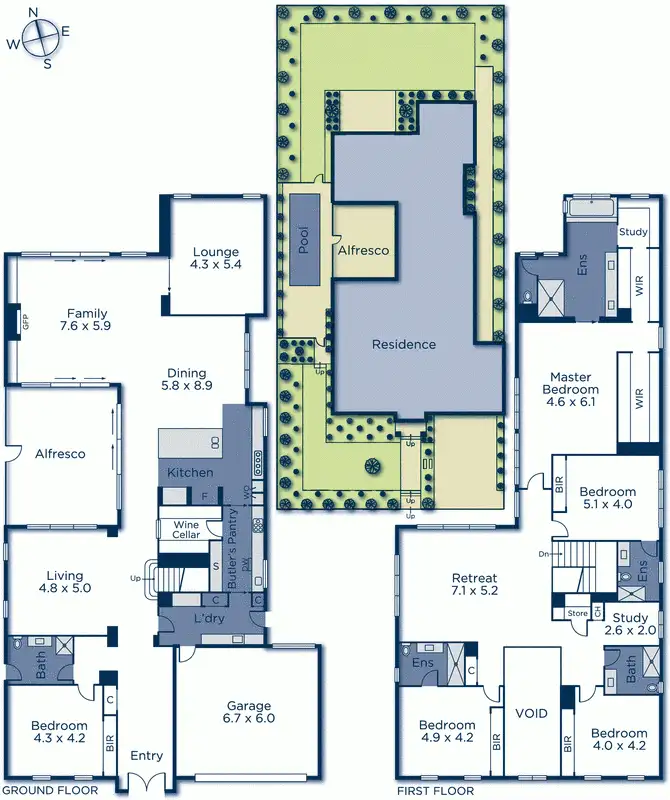 Floorplan of Homely house listing, 371 Belmore Road, Balwyn North VIC 3104