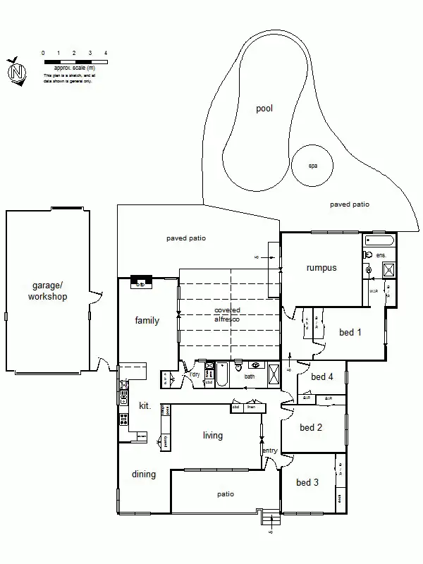 Floorplan of Homely house listing, Address available on request