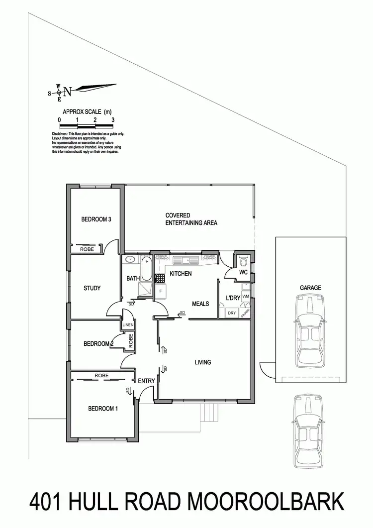Floorplan of Homely house listing, 401 Hull Road, Mooroolbark VIC 3138