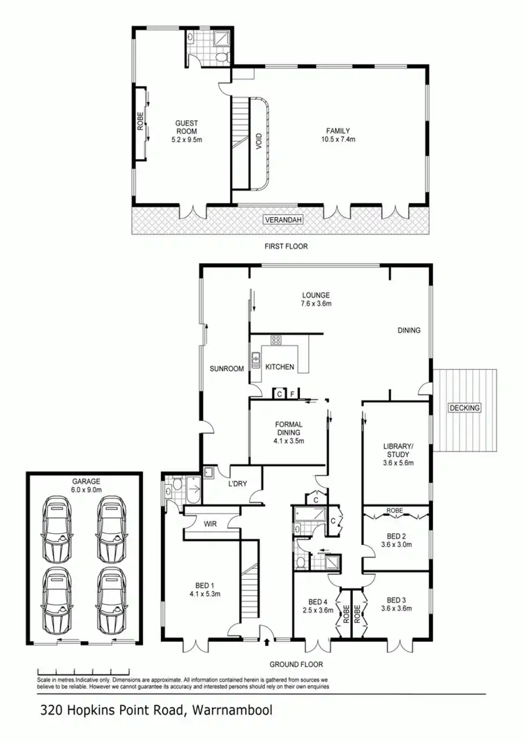 Floorplan of Homely house listing, 320 Hopkins Point Road, Warrnambool VIC 3280