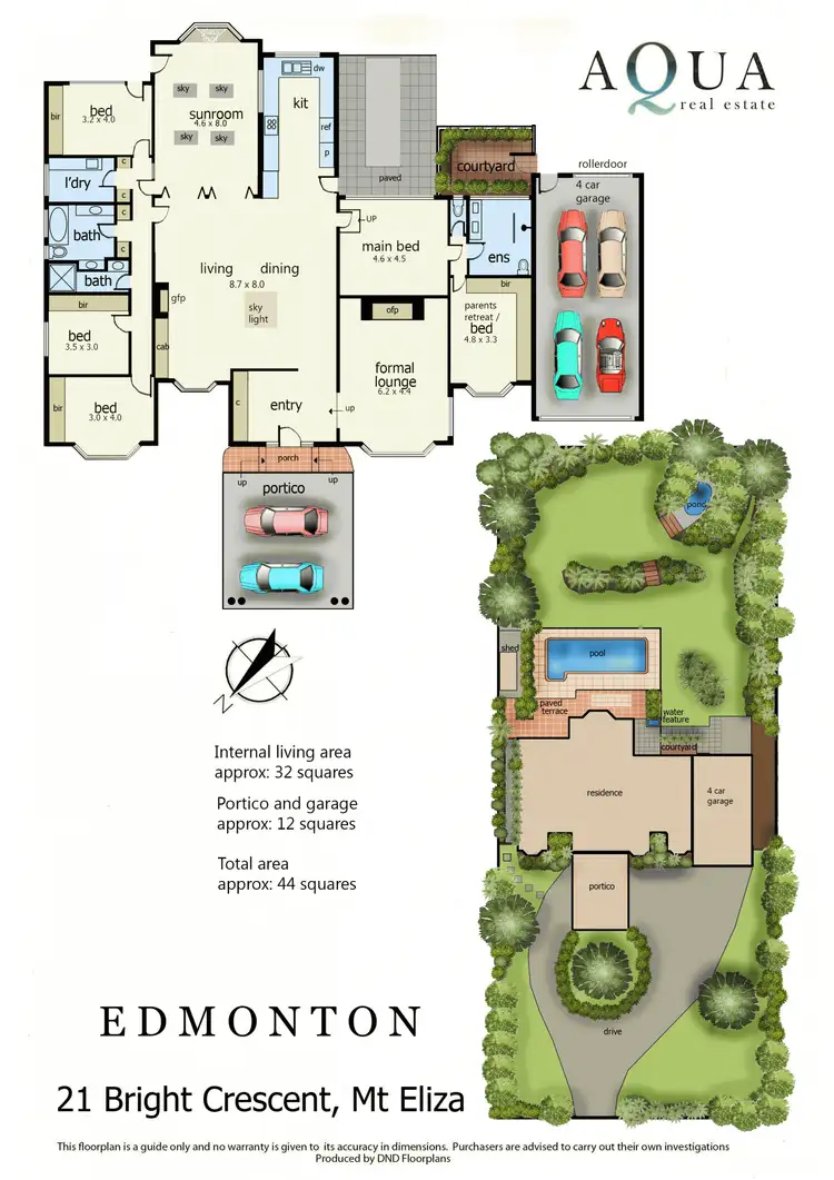 Floorplan of Homely house listing, 21 Bright Crescent, Mount Eliza VIC 3930