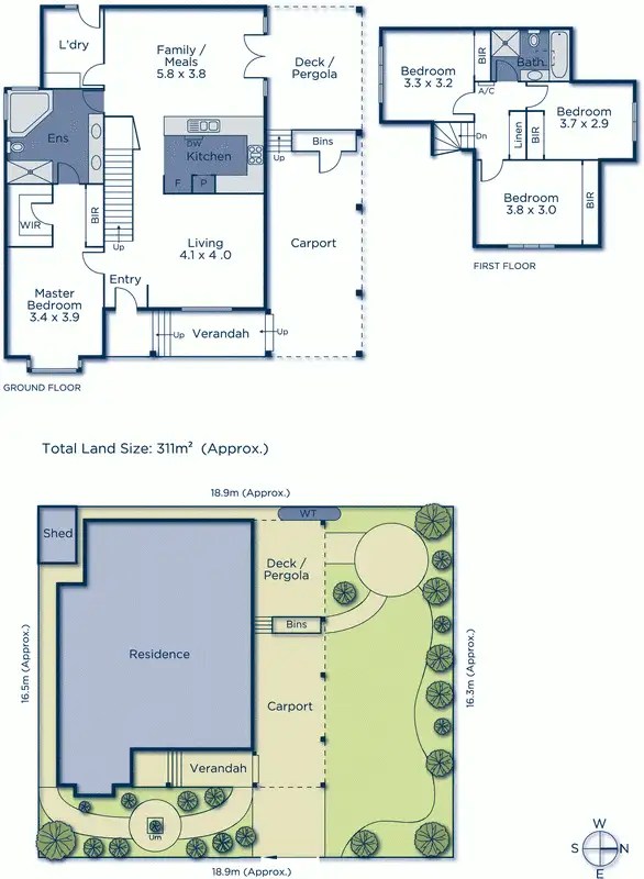 Floorplan of Homely house listing, 17B Sherbrook Avenue, Ringwood VIC 3134