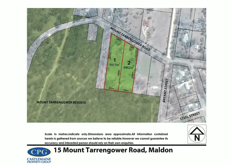 Floorplan of Homely land listing, C/A 1, 15 Mount Tarrengower Road, Maldon VIC 3463