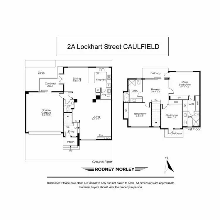 Floorplan of Homely house listing, 2A Lockhart Street, Caulfield VIC 3162