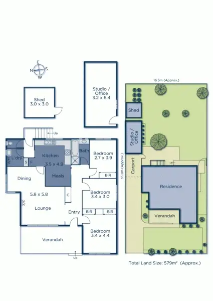 Floorplan of Homely house listing, 13 Box Avenue, Forest Hill VIC 3131