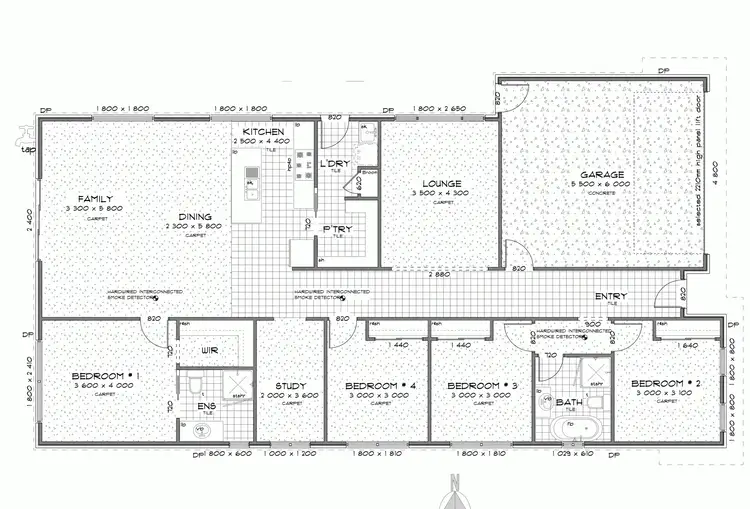 Floorplan of Homely house listing, 14 Hogan Court, Drouin VIC 3818