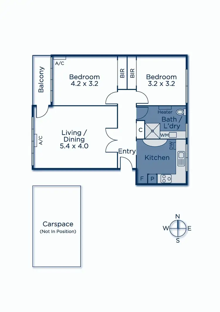 Floorplan of Homely apartment listing, 9/43 Inglesby Road, Camberwell VIC 3124