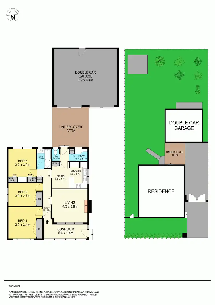 Floorplan of Homely house listing, 1180 Norman Street, Wendouree VIC 3355