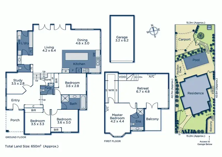 Floorplan of Homely house listing, 1255 Riversdale Road, Box Hill South VIC 3128