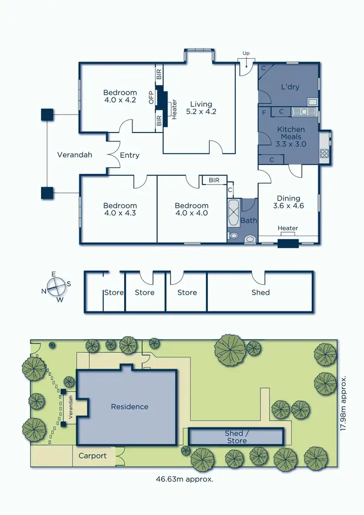Floorplan of Homely house listing, 86 St Helens Road, Hawthorn East VIC 3123