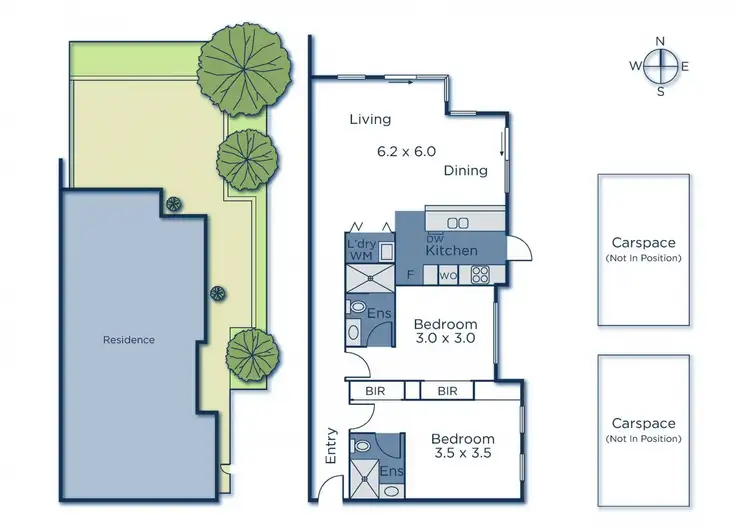 Floorplan of Homely apartment listing, 4/537 Whitehorse Road, Surrey Hills VIC 3127