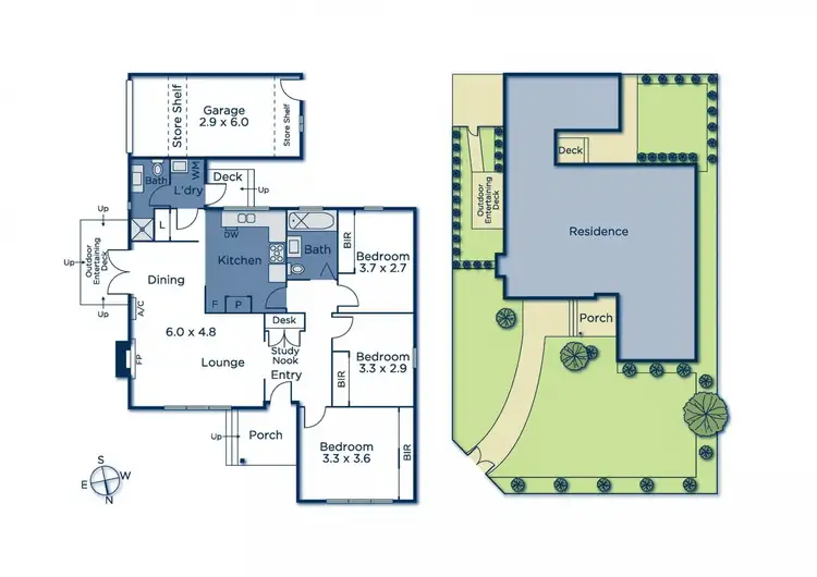 Floorplan of Homely house listing, 26 Peter Street, Box Hill North VIC 3129