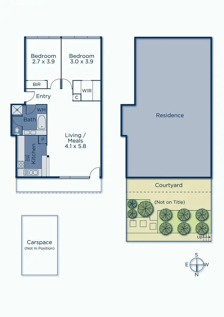 Floorplan of Homely unit listing, 5/217A Highfield Road, Camberwell VIC 3124