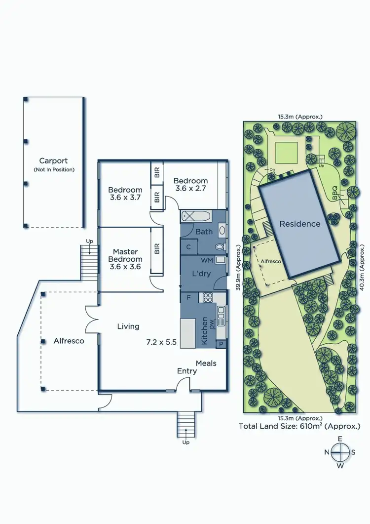 Floorplan of Homely house listing, 15 Dawe Road, Mitcham VIC 3132