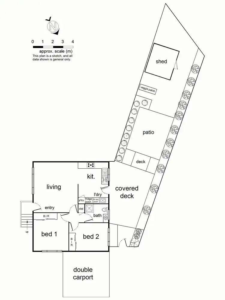Floorplan of Homely unit listing, Address available on request