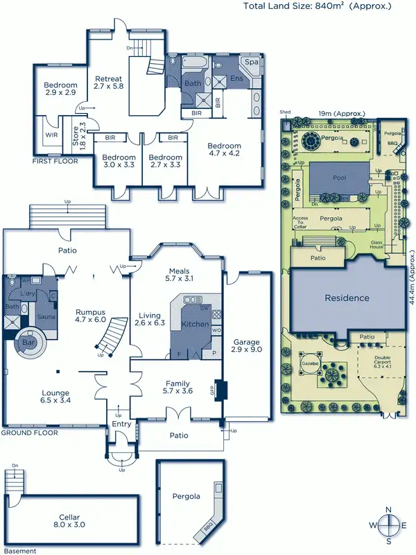 Floorplan of Homely house listing, 29 Eustace Street, Blackburn VIC 3130