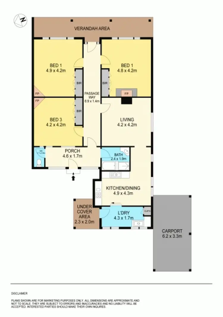 Floorplan of Homely house listing, 17 Johnson Street, Ballarat Central VIC 3350