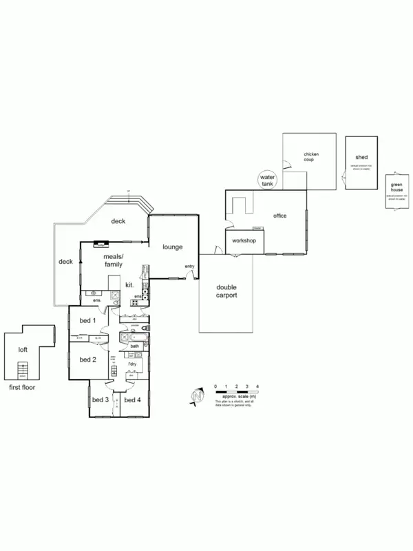Floorplan of Homely house listing, 33-35 Elgin Crescent, Park Orchards VIC 3114