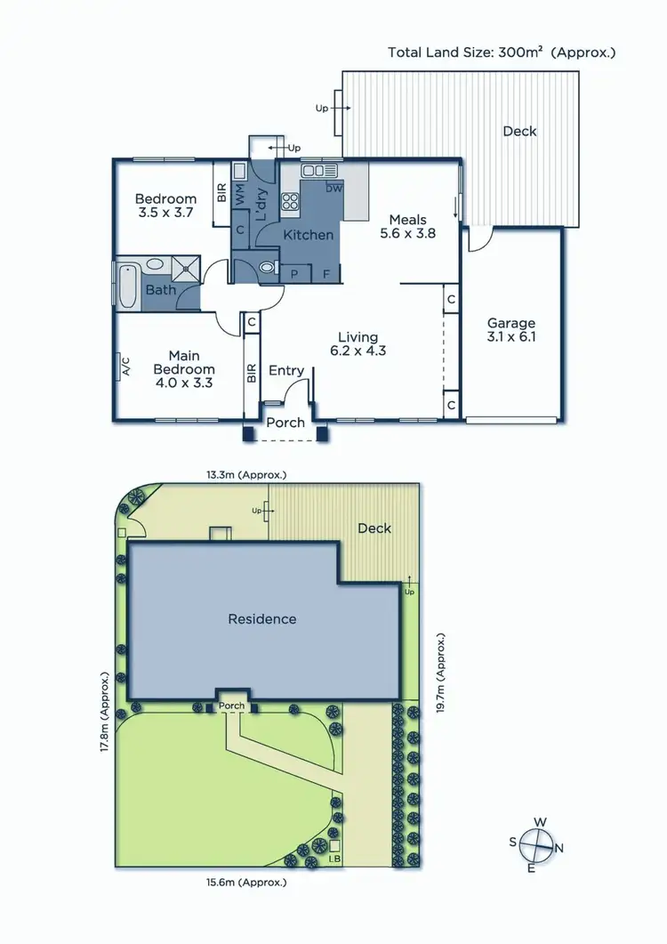 Floorplan of Homely townhouse listing, 1/10 Hopetoun Street, Mitcham VIC 3132