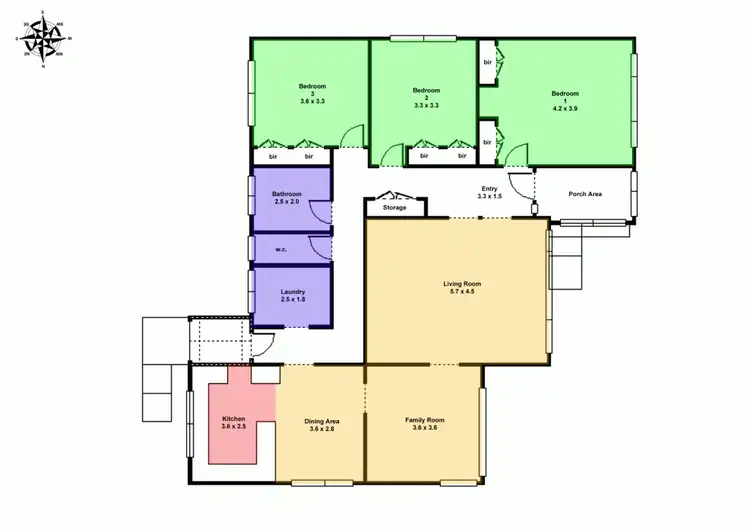 Floorplan of Homely house listing, 8 Grandview Grove, Wendouree VIC 3355